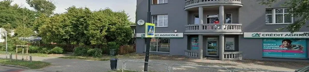 Zdjęcie jednej z placówek Credit Agricole w Katowicach