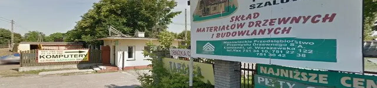 Zdjęcie placówki Credit Agricole przy ulicy Warszawska w Łomiankach