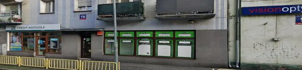 Zdjęcie placówki Credit Agricole przy ulicy 30 Stycznia w Międzyrzeczu 7B/1
