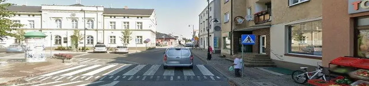 Zdjęcie placówki Credit Agricole przy placu 20 Października w Mosinie