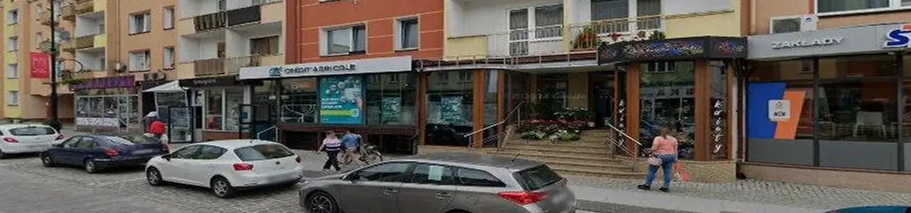 Zdjęcie placówki Credit Agricole przy ulicy Celna w Nysie