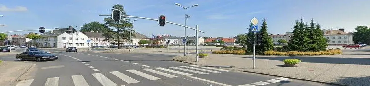 Zdjęcie placówki Credit Agricole przy placu Jana Pawła II w Ozorkowie