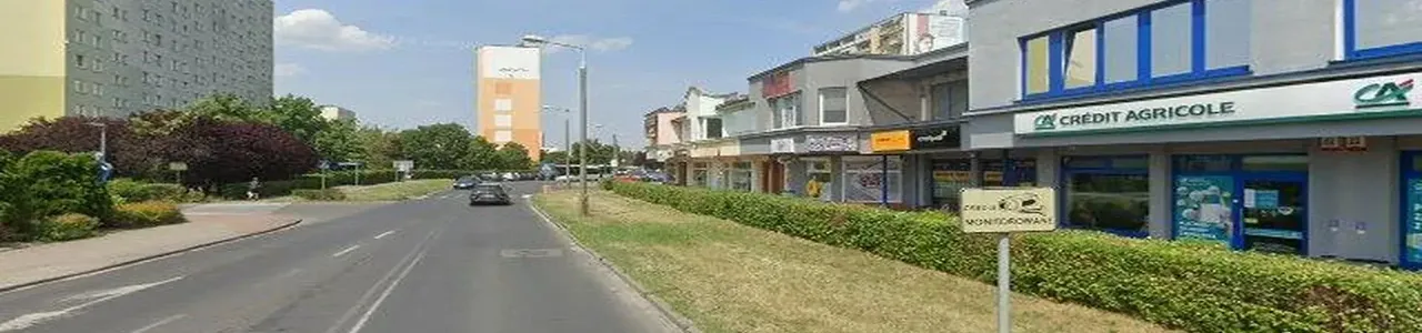 Zdjęcie jednej z placówek Credit Agricole w Toruniu