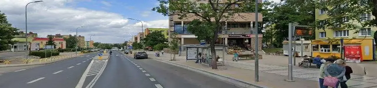 Zdjęcie jednej z placówek Credit Agricole w Wałbrzychu