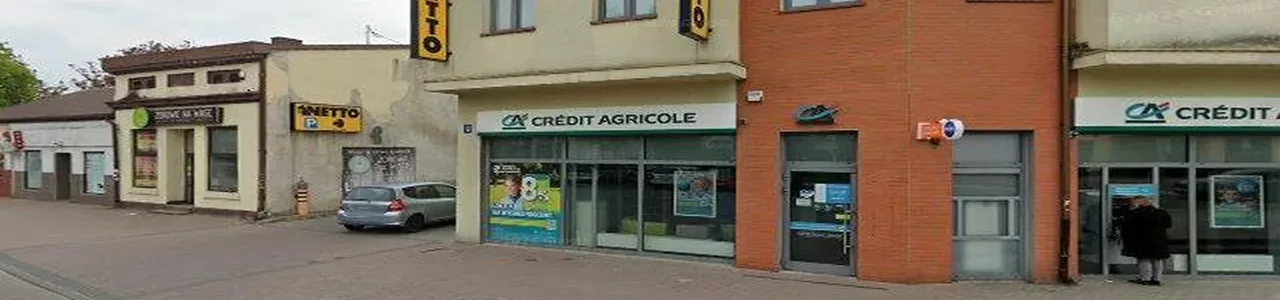 Zdjęcie placówki Credit Agricole przy placu Wolności w Zduńskiej Woli