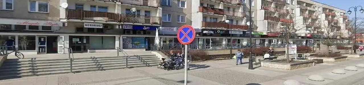 Zdjęcie placówki Credit Agricole przy ulicy Stefana Okrzei w Żyrardowie