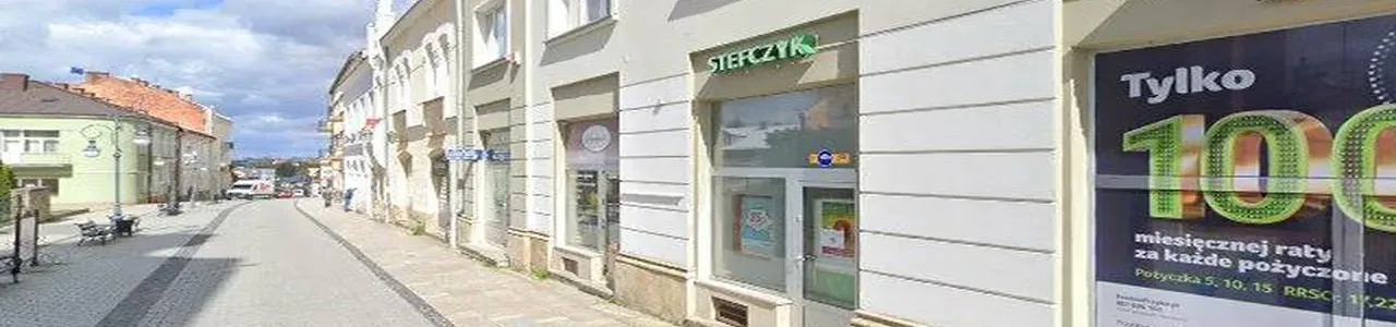 Zdjęcie placówki Kasy Stefczyka przy ulicy Piłsudskiego w Krośnie