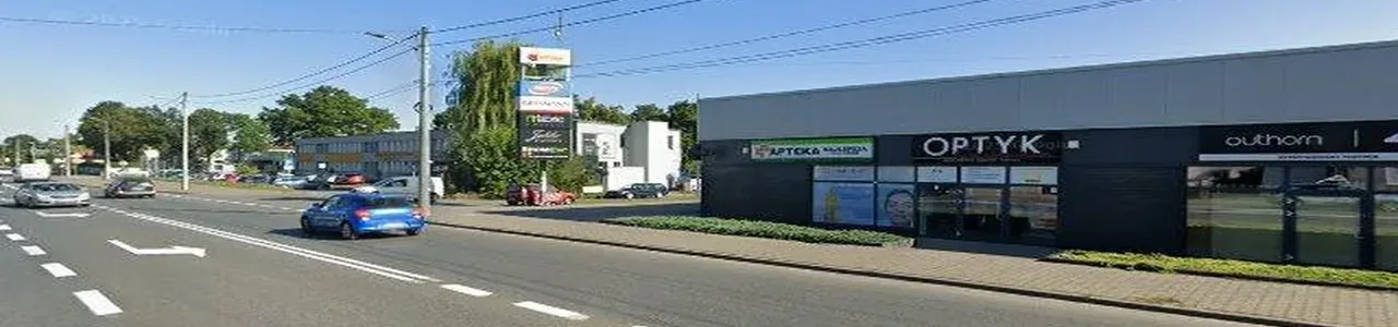 Zdjęcie placówki Banku Pekao w Andrespolu przy ulicy Rokicińskiej.