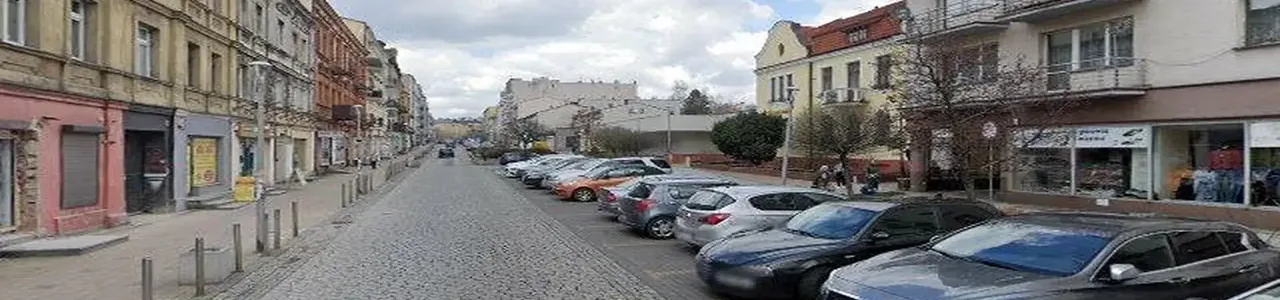 Zdjęcie placówki Banku Pekao w Będzinie przy ulicy Małachowskiego.