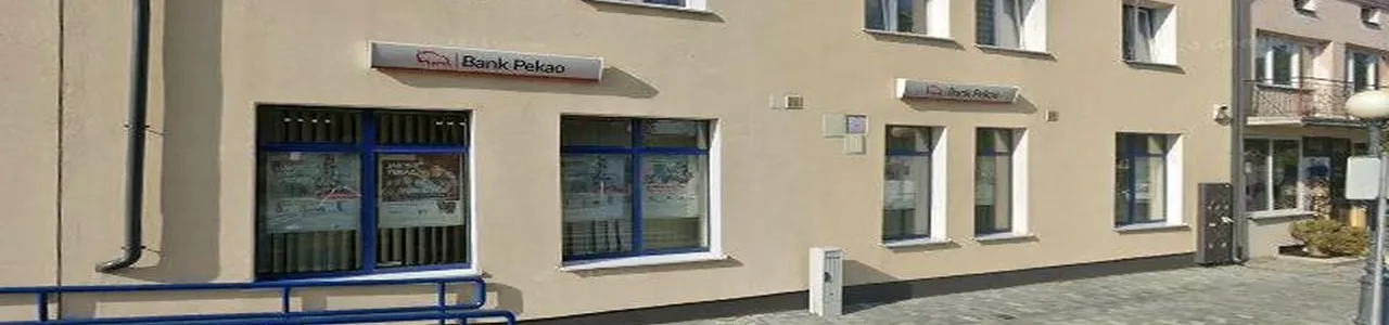 Zdjęcie placówki Banku Pekao przy ulicy Rynku w Bełżycach