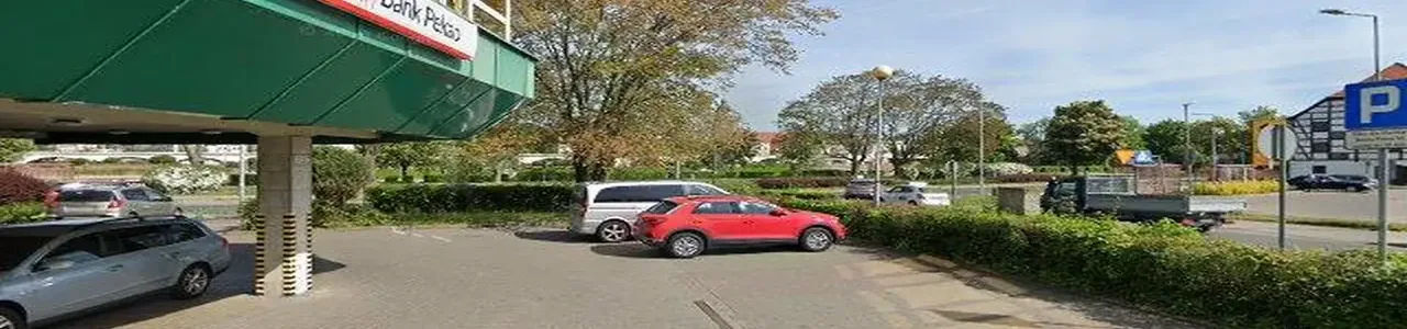 Zdjęcie jednego z oddziałó Banku Pekao S.A. w Gorzowie Wielkopolskim