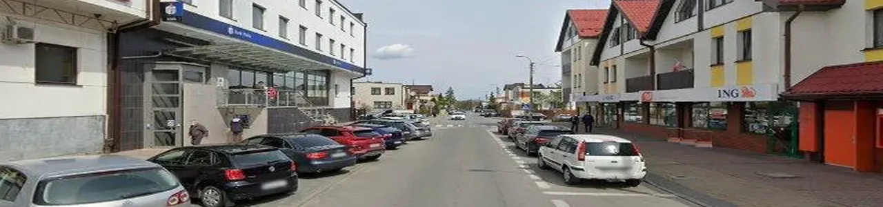 Zdjęcie placówki Banku Pekao w Grójcu przy ulicy Bankowej w Grójcu