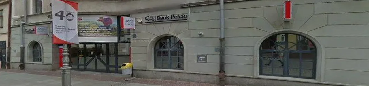 Zdjęcie jednego z oddziałó Banku Pekao S.A. w Kielcach