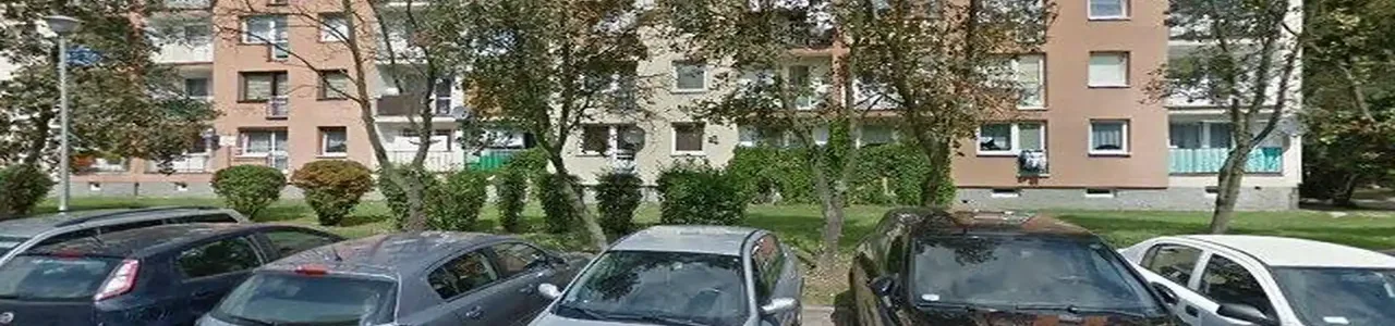 Zdjęcie placówki Banku Pekao w Kluczborku przy ulicy Grunwaldzka.