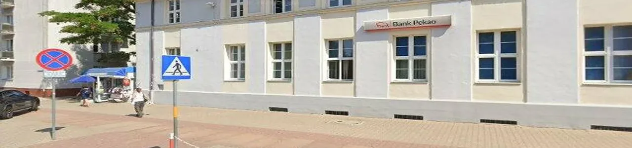 Zdjęcie placówki Banku Pekao w Kołobrzegu przy ulicy Łopuskiego