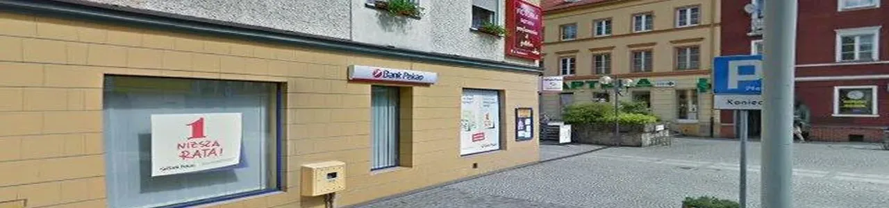 Zdjęcie jednego z oddziałó Banku Pekao S.A. w Raciborzu