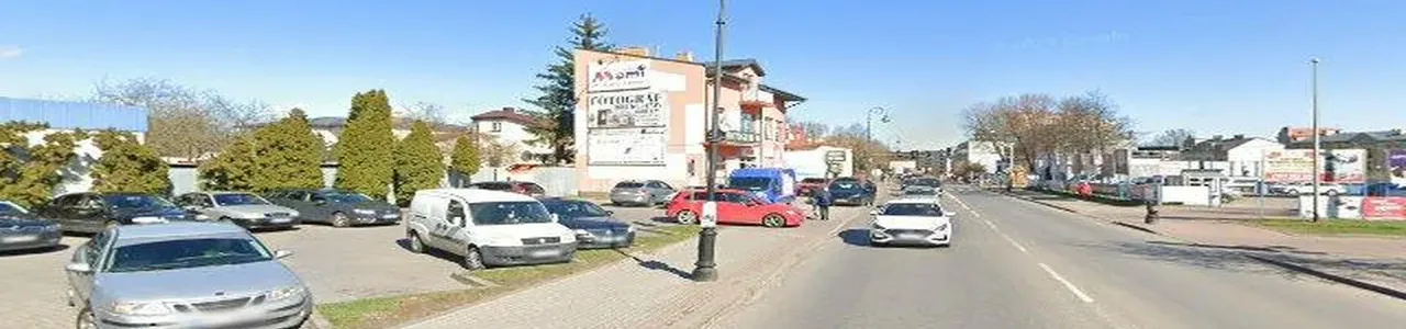 Zdjęcie placówki Banku Pekao w Siedlcach przy ulicy Wojskowej.