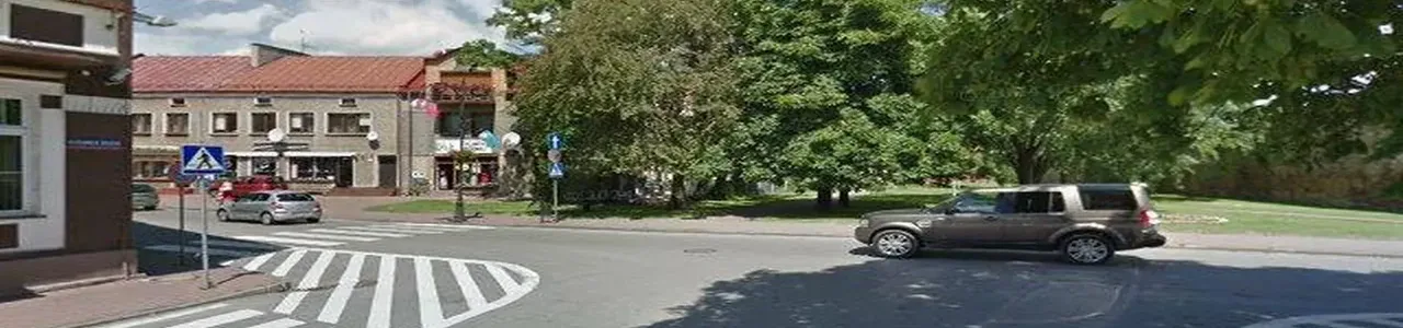 Zdjęcie placówki Banku Pekao przy placu Kazimierza Wielkiego w Wieluniu