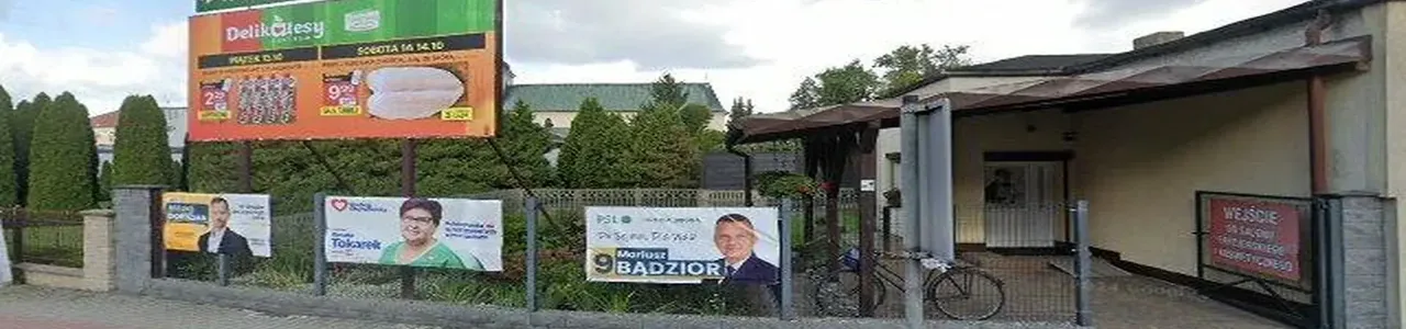 Zdjęcie placówki banku PKO Bank Polski przy ulicy Sieradzka w Błaszkach