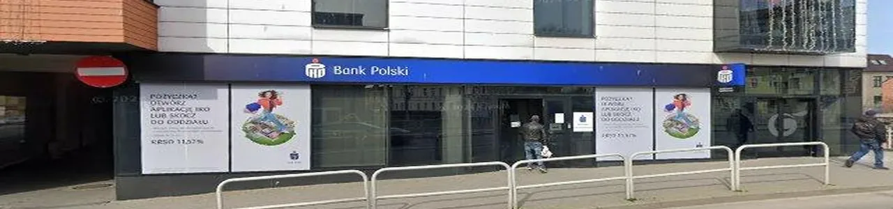 Zdjęcie jednej z brodnickich filii banku