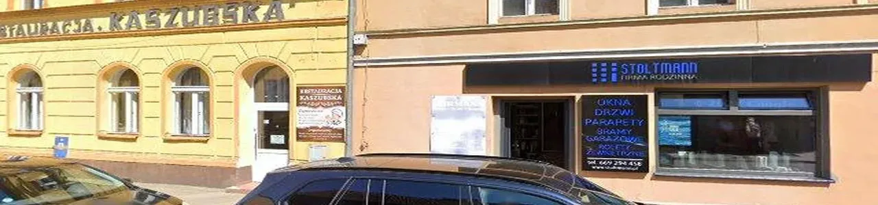 Zdjęcie placówki PKO Bank Polski przy ulicy 2 Lutego w Brusach