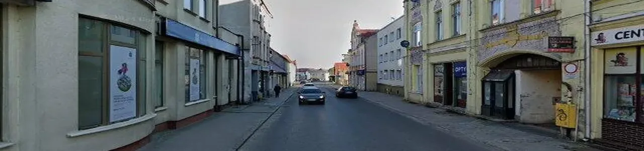 Zdjęcie placówki banku PKO Bank Polski przy ulicy Kościuszki w Drezdenku