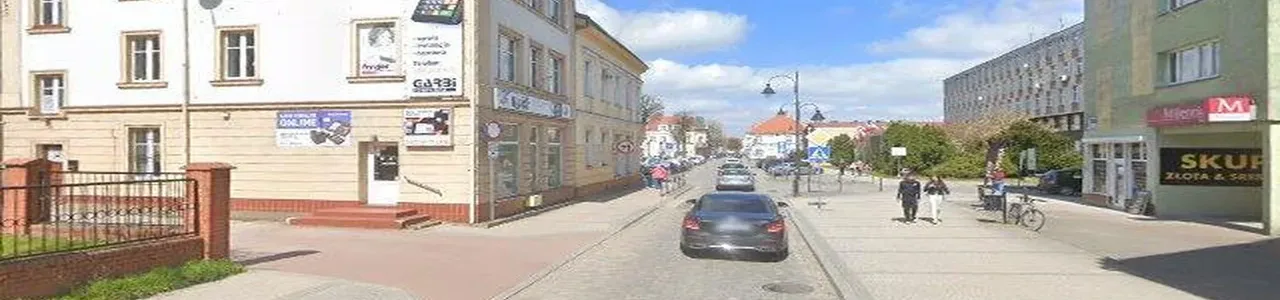 Zdjęcie placówki banku PKO Bank Polski przy ulicy Wojska Polskiego w Gryficach