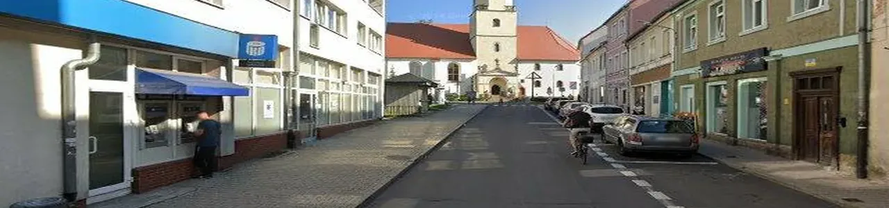 Zdjęcie placówki banku PKO Bank Polski przy ulicy Bankowej w Gryfowie Śląskim