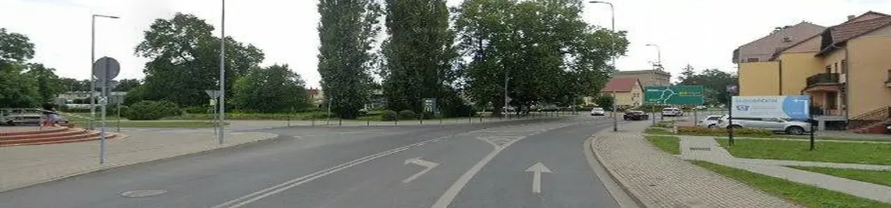 Zdjęcie placówki banku PKO Bank Polski przy ulicy Generała Władysława Andersa w Gubin