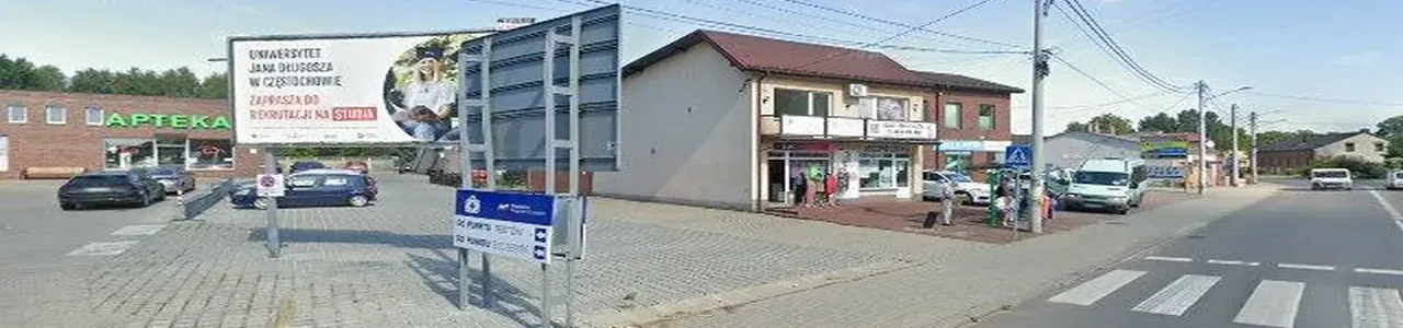 Zdjęcie placówki banku PKO Bank Polski przy ulicy Częstochowskiej w Konopiskach