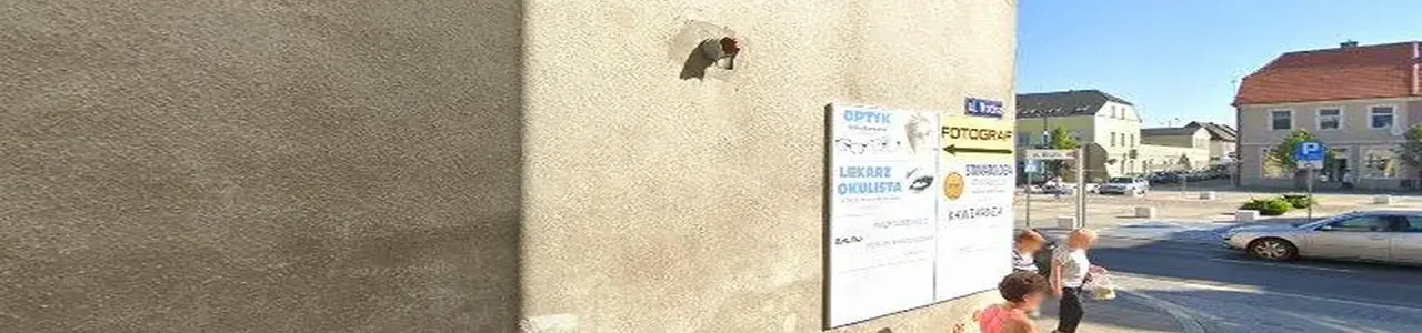 Zdjęcie placówki banku PKO Bank Polski przy placu Niepodległości w Kórniku