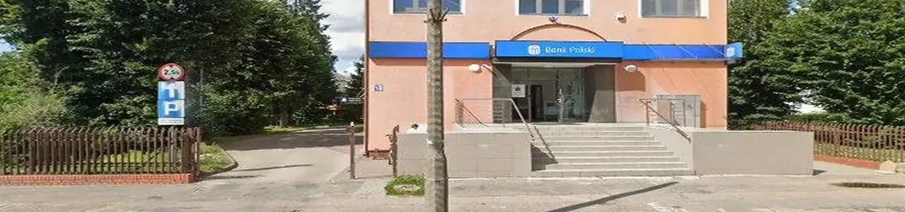 Zdjęcie placówki PKO Bank Polski przy ulicy Kościuszki w Nidzicy