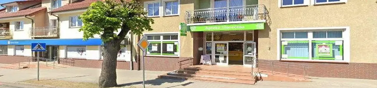 Zdjęcie placówki PKO Bank Polski przy ulicy Niepodległości w Olsztynku