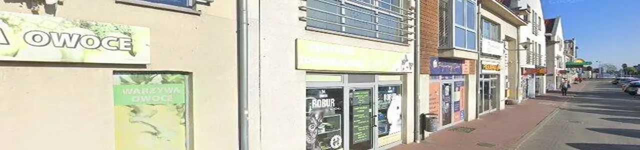 Zdjęcie placówki PKO Bank Polski przy ulicy Grunwaldzka w Plewiskach