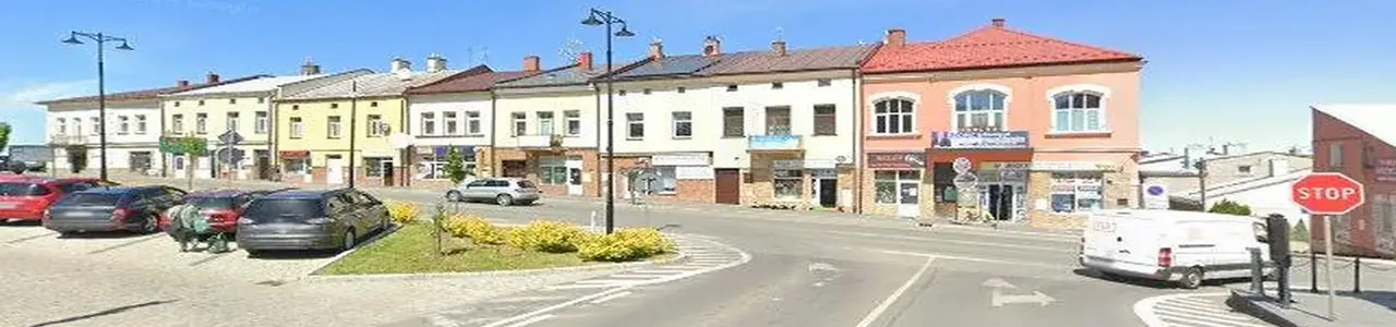 Zdjęcie placówki banku PKO Bank Polski przy ulicy Rynek w Rymanowie