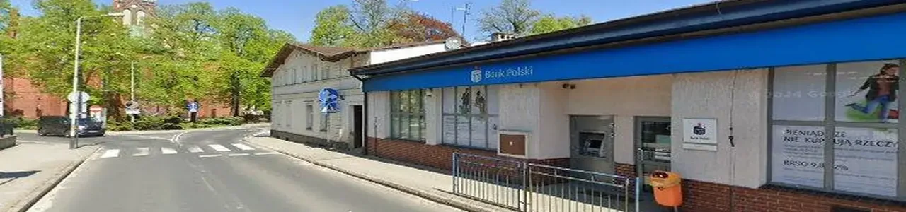 Zdjęcie placówki PKO Bank Polski przy ulicy 1 Maja w Twardogórze