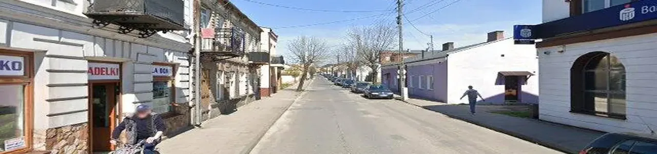 Zdjęcie placówki banku PKO Bank Polski przy ulicy Narutowicza w Żychlinie