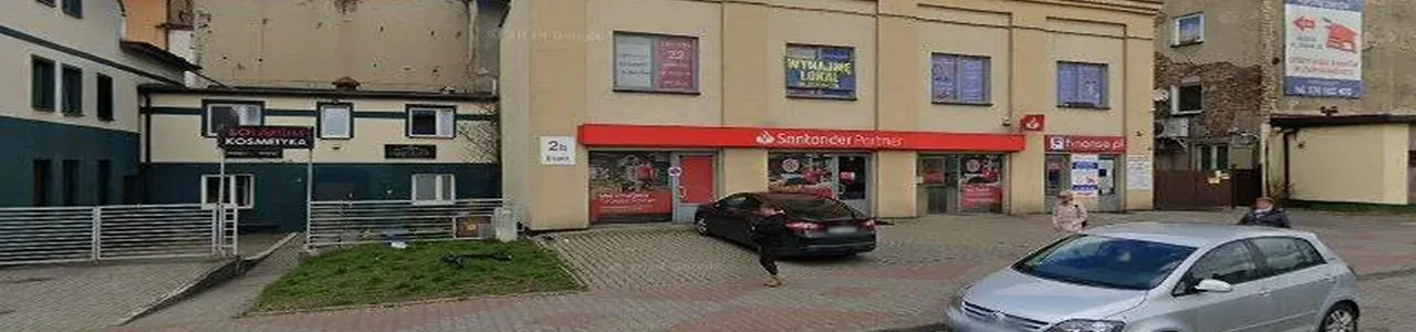 Zdjęcie jednej z placówek banku Santander w Będzinie