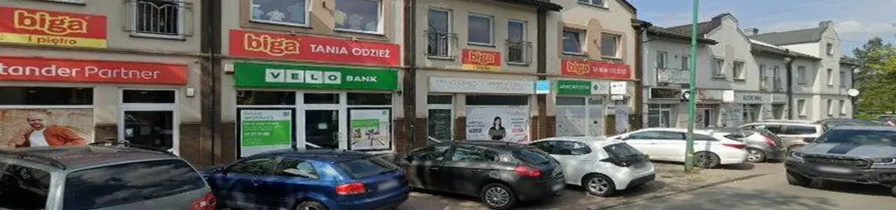 Zdjęcie placówki Santander przy ulicy J. Słowackiego w Czechowicach-Dziedzicach