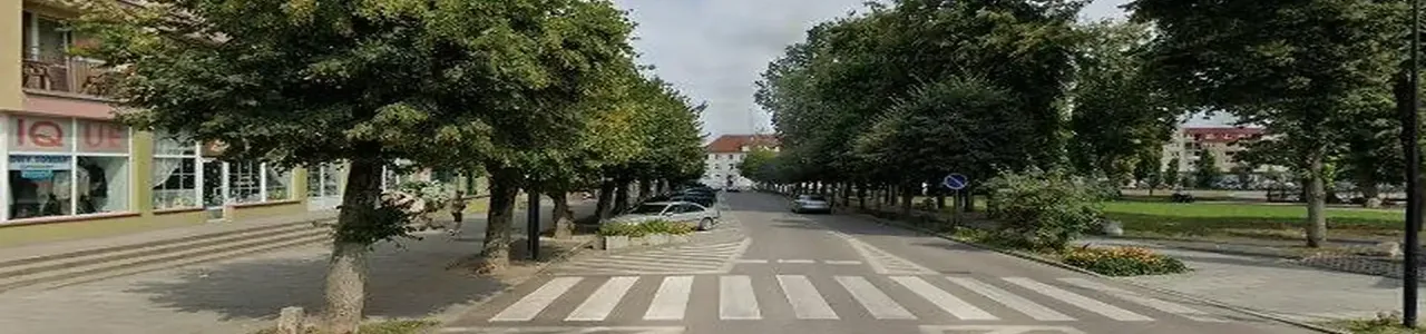 Zdjęcie placówki Santander Consumer Bank przy Placu Zwycięstwa w Gołdapi