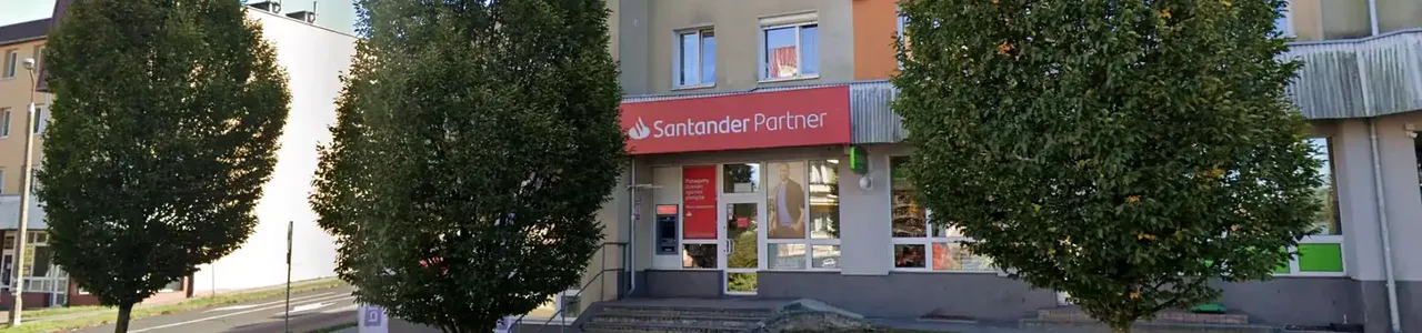 Zdjęcie placówki Santander Consumer Bank przy ulicy Kopernika w Iławie