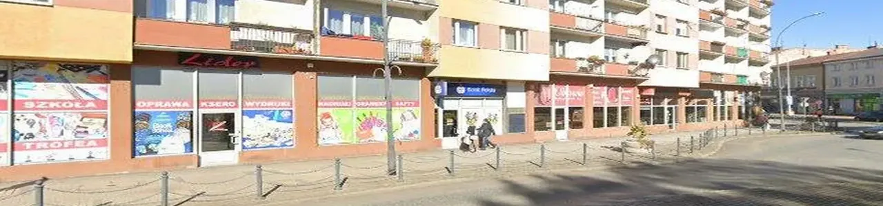 Zdjęcie jednej z placówek banku Santander w Jaśle