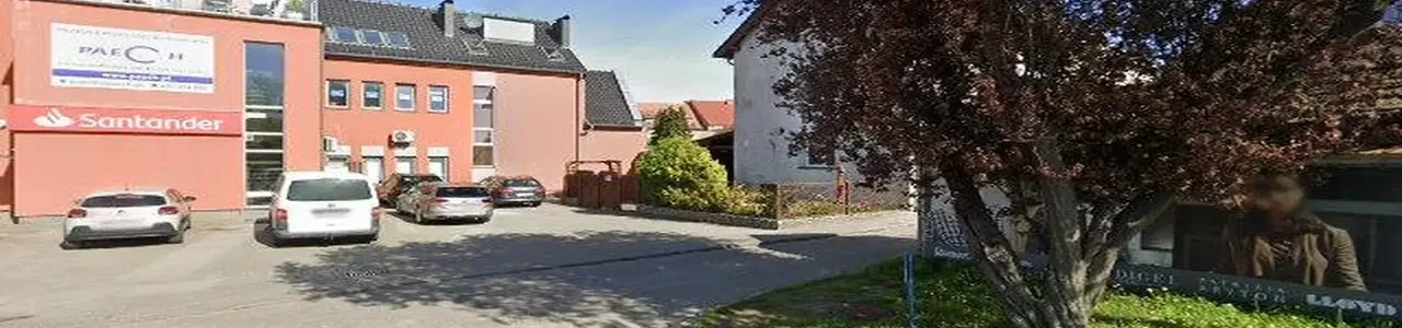 Zdjęcie jednej z placówek banku Santander w Międzychodzie