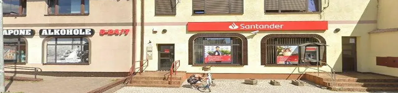 Zdjęcie placówki Santander przy ulicy Poznańskiej w Opalenicy