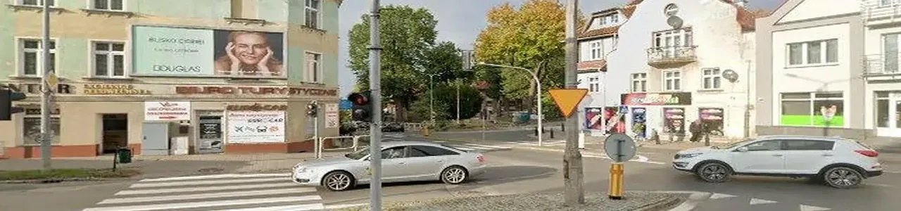 Zdjęcie jednej z placówek banku Santander w Ostródzie