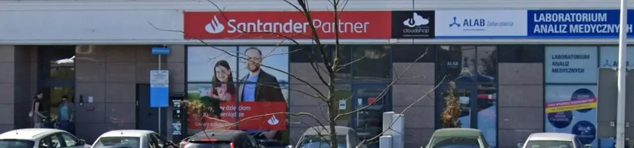 Zdjęcie placówki Santander przy ulicy Warszawskiej w Piastowie