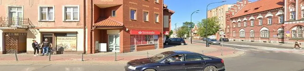 Zdjęcie jednej z placówek banku Santander w Tczewie