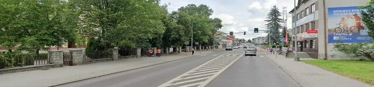 Zdjęcie jednej z placówek banku Santander w Tomaszowie Lubelskim