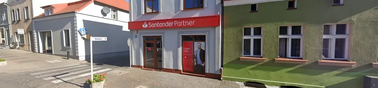 Zdjęcie placówki Santander przy ulicy Poznańskiej w Witkowie