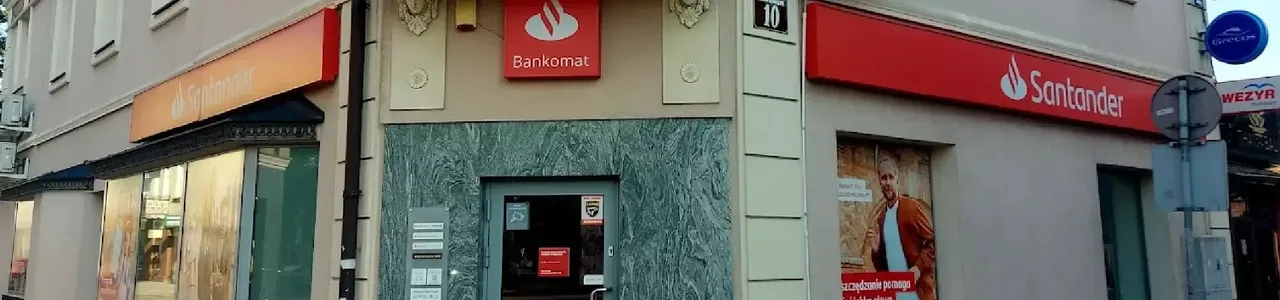 Zdjęcie placówki Santander przy ulicy Miła w Wołominie